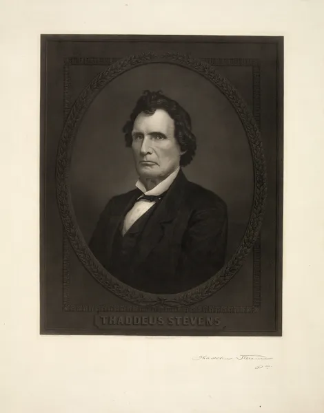 Thaddeus Stevens (19th century) av John Sartain