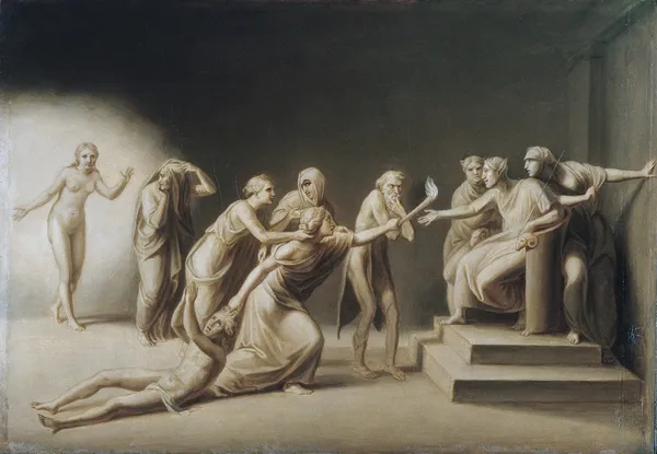 The Calumny of Apelles av John Vanderlyn