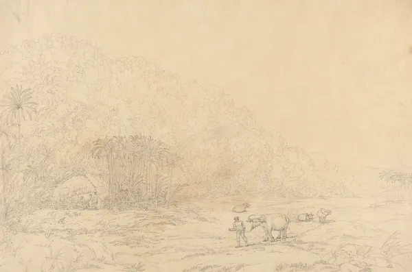 View in the Island of Pulo Condore av John Webber
