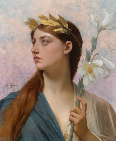 An Allegory Of Victory av Jules Joseph Lefebvre