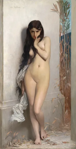 The grasshopper av Jules Joseph Lefebvre