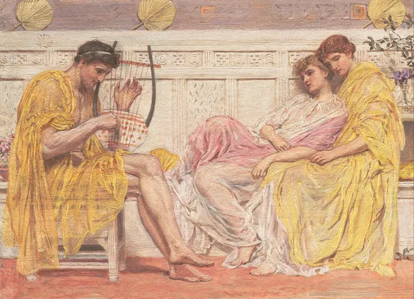 A Musician av Albert Joseph Moore