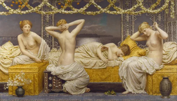 A Summer Night av Albert Joseph Moore