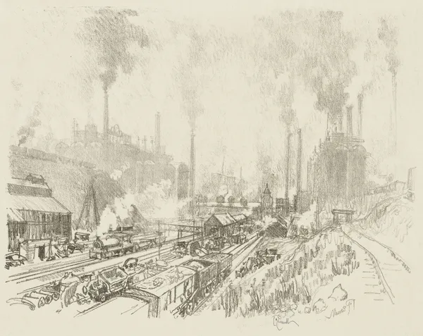 In the Land of Iron and Steel av Joseph Pennell