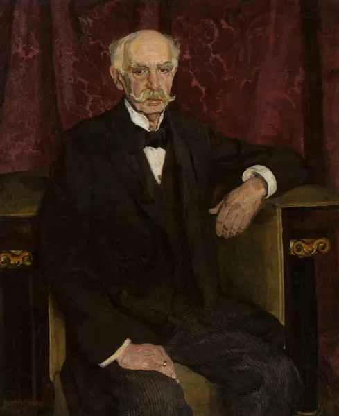 Portrait of Maksymilian Ehrenpreis av Józef Mehoffer