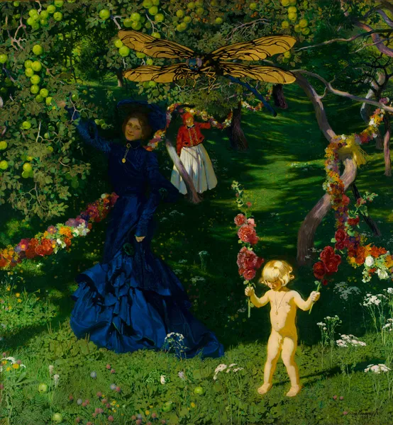 Strange garden av Józef Mehoffer