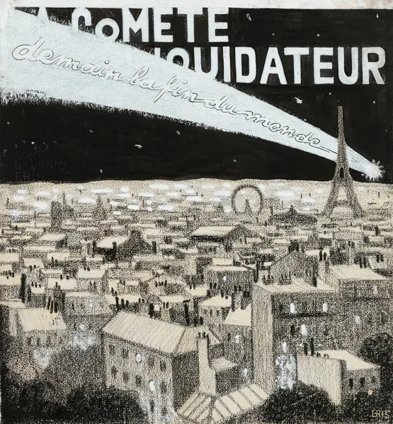 La Comète Liquidateur av Juan Gris