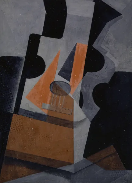 The Guitar (Still Life with Guitar) av Juan Gris