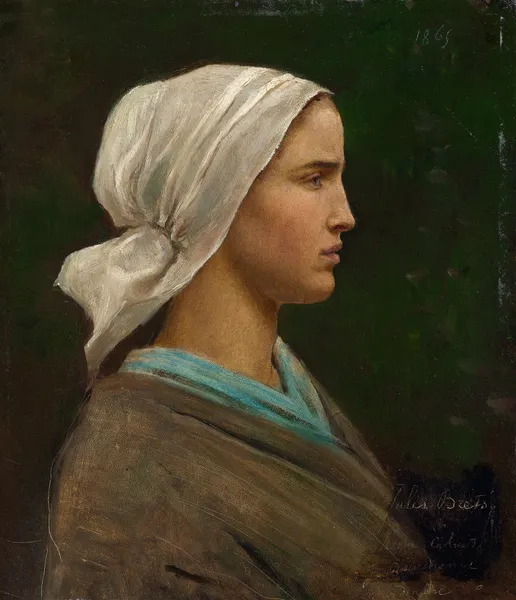 Jeanne Calvet av Jules Breton