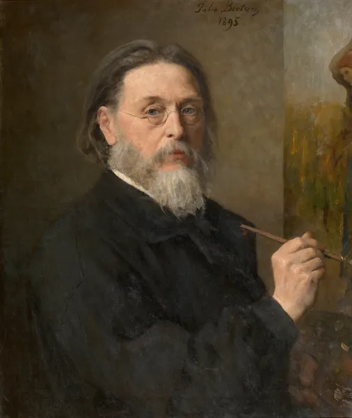 Self Portrait av Jules Breton