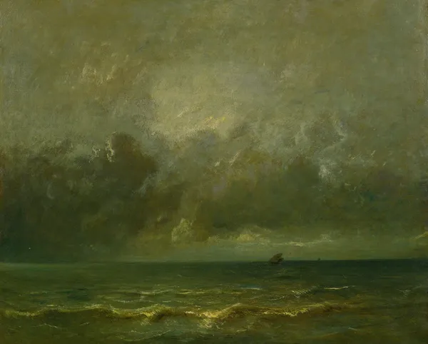 Calm Before The Storm av Jules Dupré