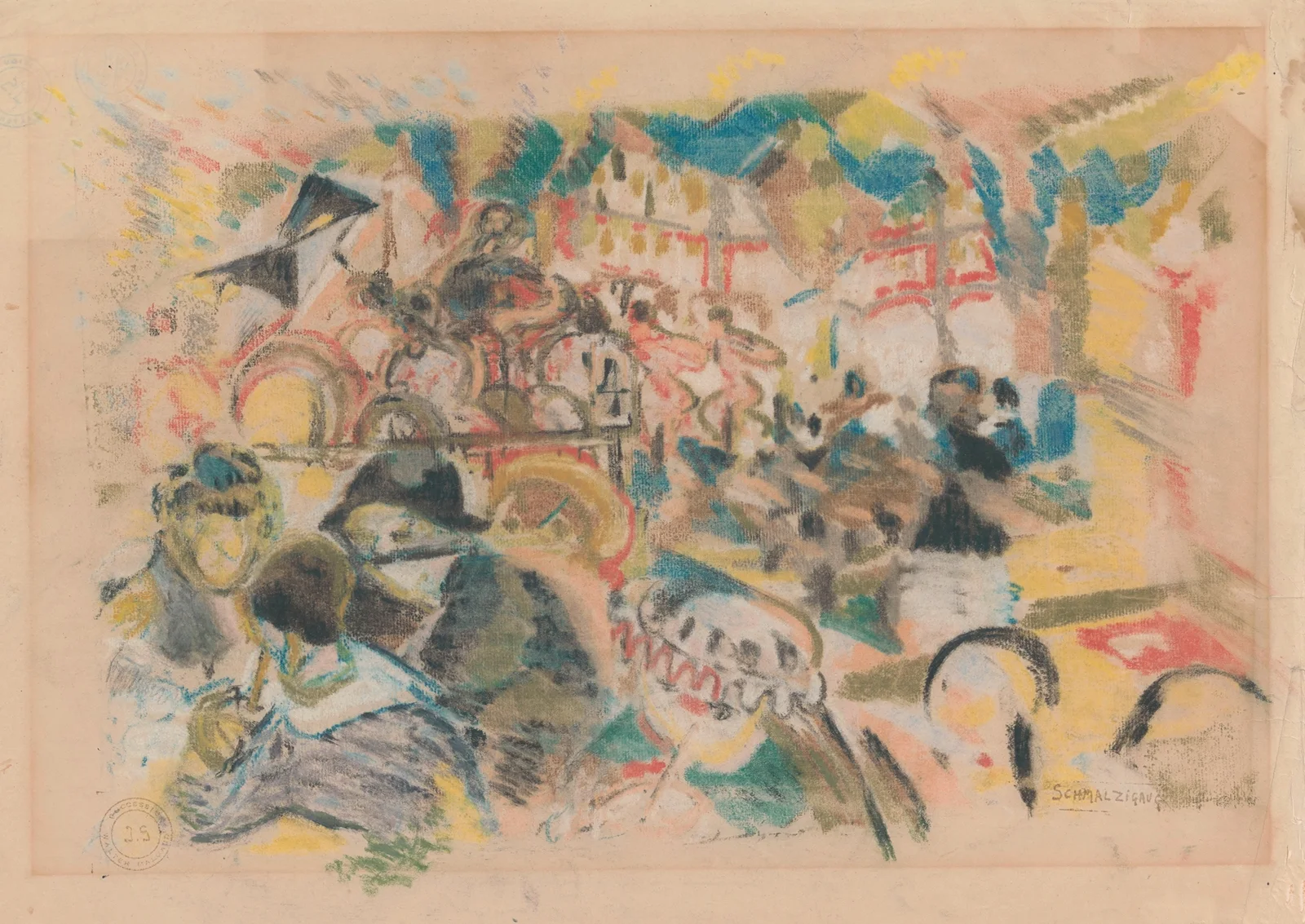 Café-chantant av Jules Schmalzigaug