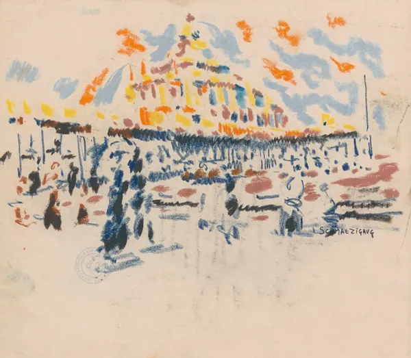 Scheveningen av Jules Schmalzigaug