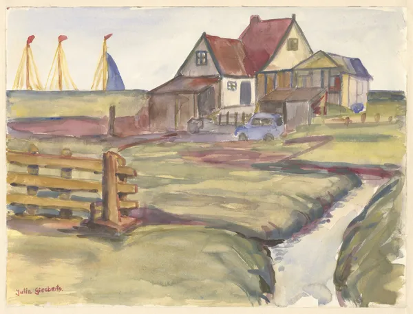 Landscape (20th century) av Julia Giesberts