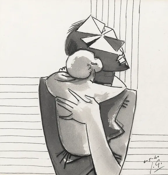 Maternité mystique av Julio González