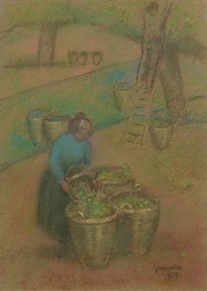 The Apple Basket av Julio González