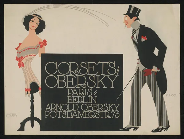 Corsets Obersky av Julius Klinger