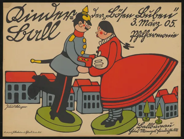 Kinderball der Bösen Buben av Julius Klinger