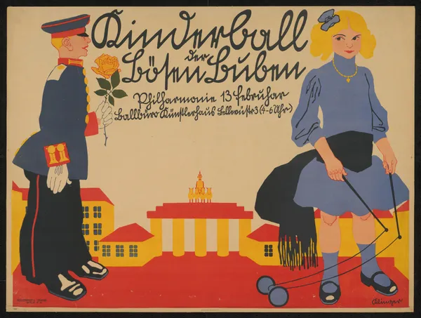 Kinderball der Bösen Buben av Julius Klinger
