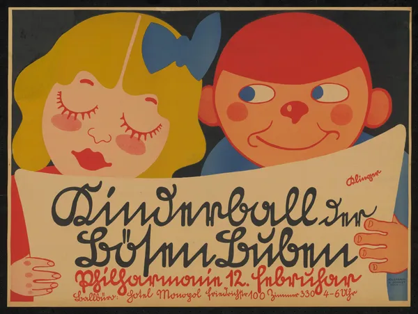 Kinderball der Bösen Buben av Julius Klinger