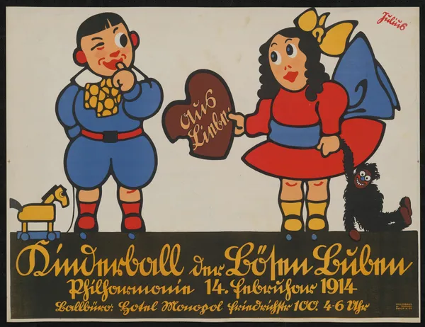 Kinderball der Bösen Buben av Julius Klinger