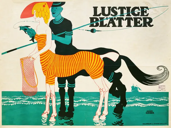 Lustige Blätter av Julius Klinger
