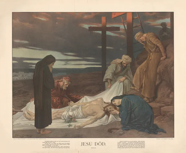 Jesu död av Julius Kronberg