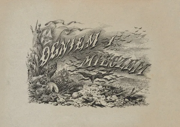 Ogniem i mieczem (With Fire and Sword) – Title page av Juliusz Kossak