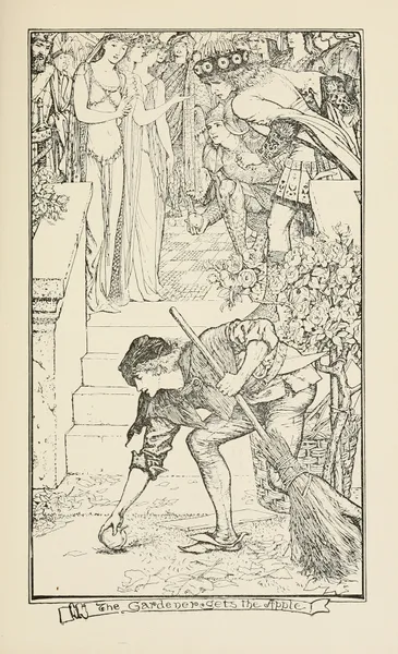 The Gardener gets the Apple av Henry Justice Ford