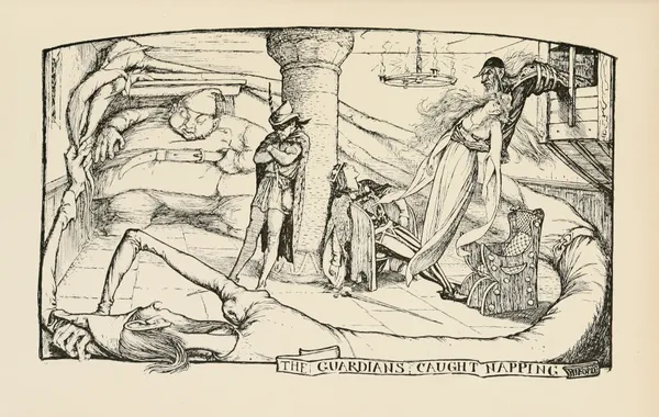 The Guardians caught Napping av Henry Justice Ford