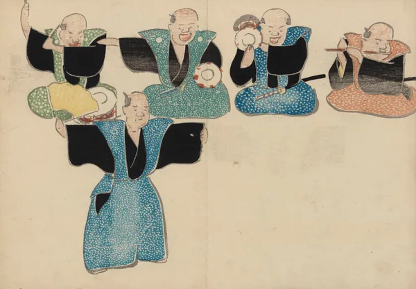 Kōrin gafu – Hōchū Pl.19 av Ogata Kōrin