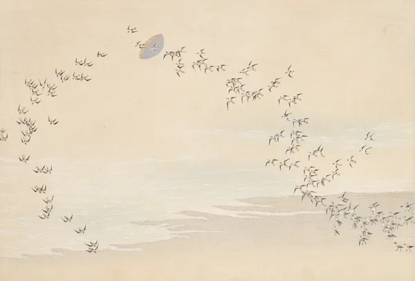 A Thousand Grasses Pl.09 av Kamisaka Sekka