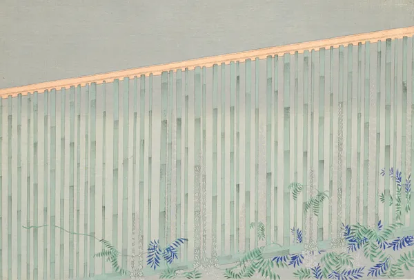 A Thousand Grasses Pl.10 av Kamisaka Sekka