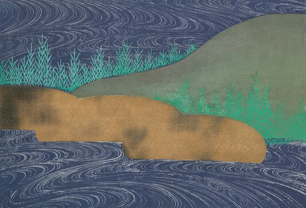 A Thousand Grasses Pl.11 av Kamisaka Sekka