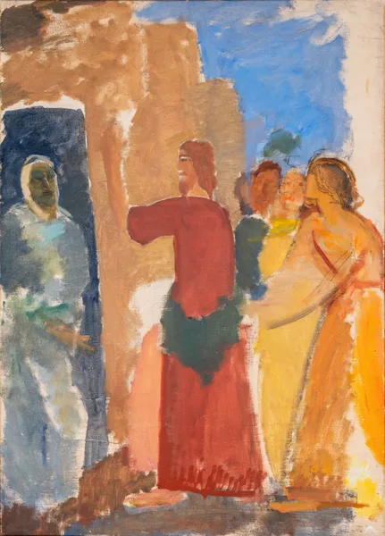 The Raising of Lazarus av Karl Isakson