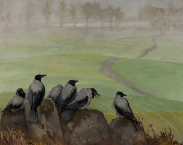 Crows – Council of Seniors av Kazimierz Stabrowski