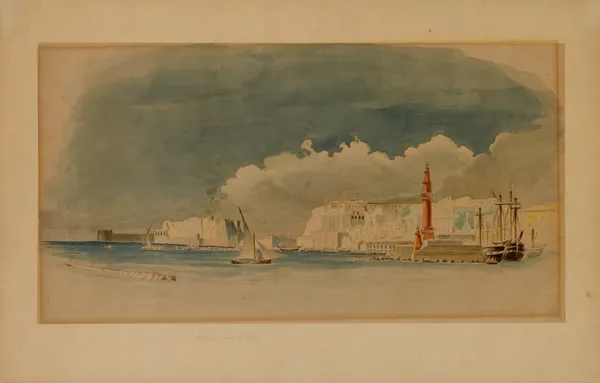 Naples From The Moli av Miner Kilbourne Kellogg