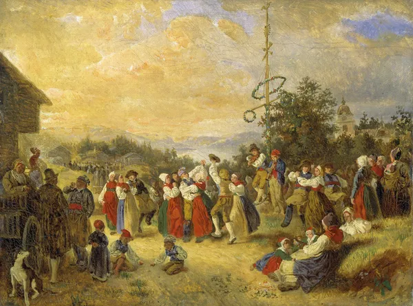 Midsummer Dance at Rättvik av Kilian Zoll