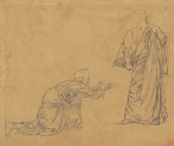 Study for ‘Christ Appearing to Mary’ av John La Farge