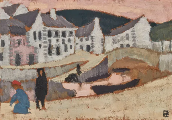 The Canal, Brittany Landscape av Roger de La Fresnaye