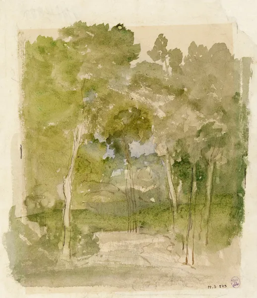 Sous bois av Narcisse-Virgile Diaz de La Peña