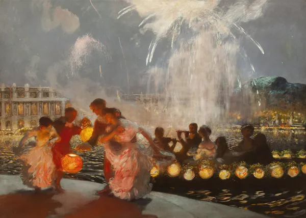 The Joyous Festival av Gaston La Touche