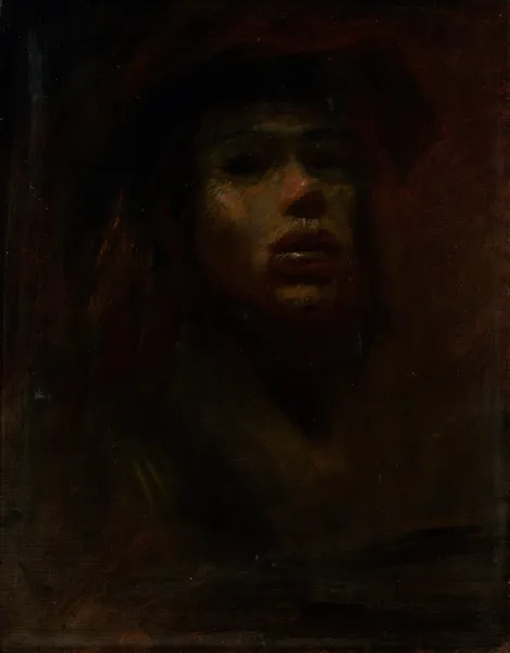 Longhaired Groom av Ladislav Mednyánszky