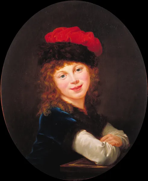 Portrait of a Girl (from 1788 until 1790) av Elisabeth Louise Vigée Le Brun