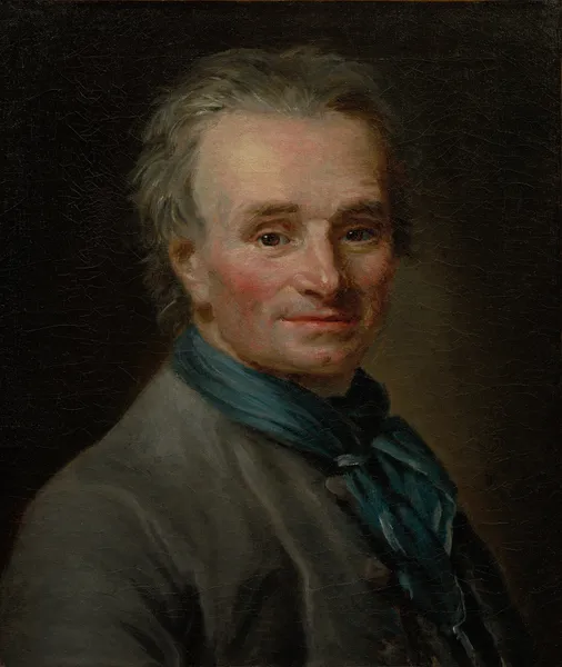 Portrait of Jean-Baptiste Lemoyne the Younger av Elisabeth Louise Vigée Le Brun