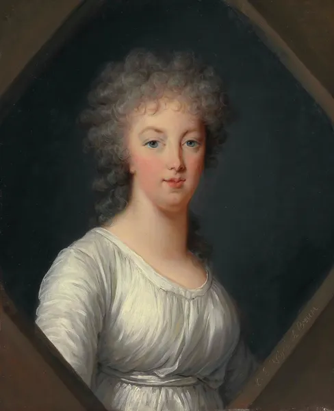 Portrait of Marie Antoinette (1755-1793) av Elisabeth Louise Vigée Le Brun