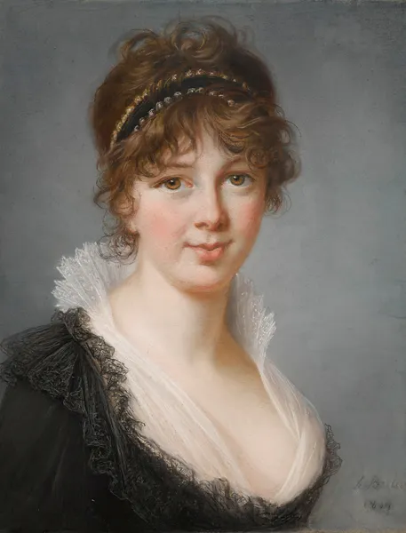 Portrait Of Mrs. Spencer Perceval, Née Jane Wilson av Elisabeth Louise Vigée Le Brun