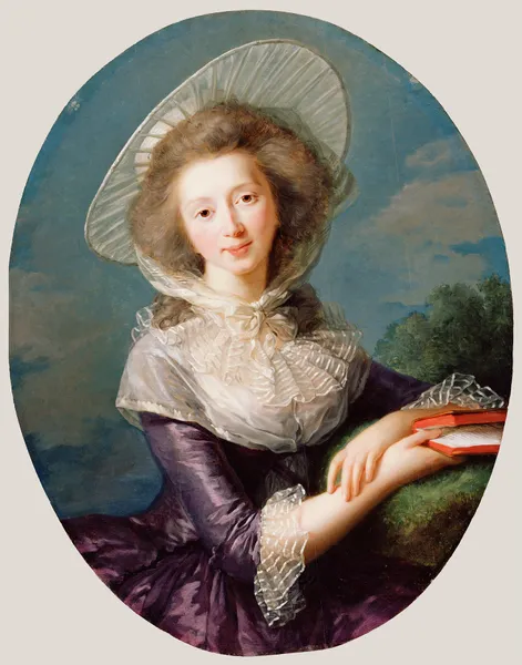 The Vicomtesse de Vaudreuil av Elisabeth Louise Vigée Le Brun