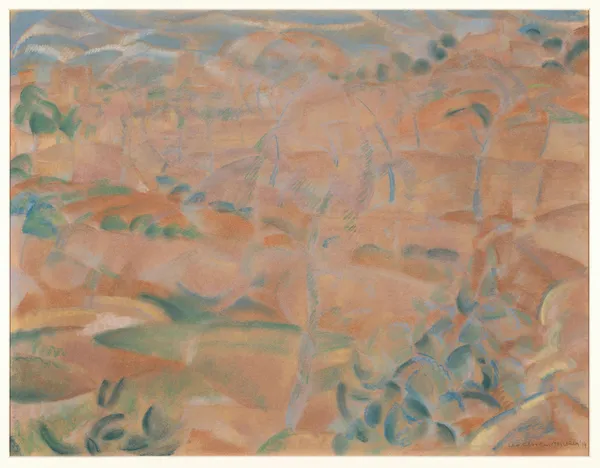 Landschap op Mallorca av Leo Gestel