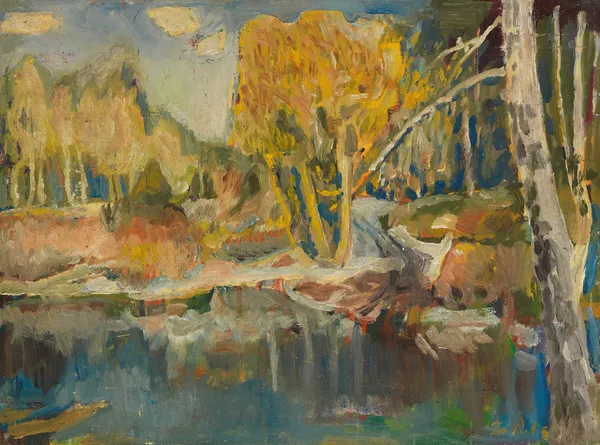 Landschaft av Leo Putz